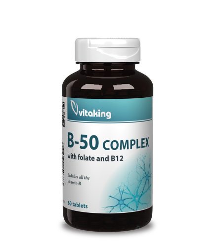 Vitaking b-50 vitamin tabletta 60 db