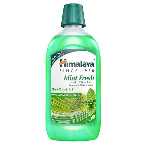 Himalaya mint fresh gyógynövényes frissítő szájvíz 450 ml