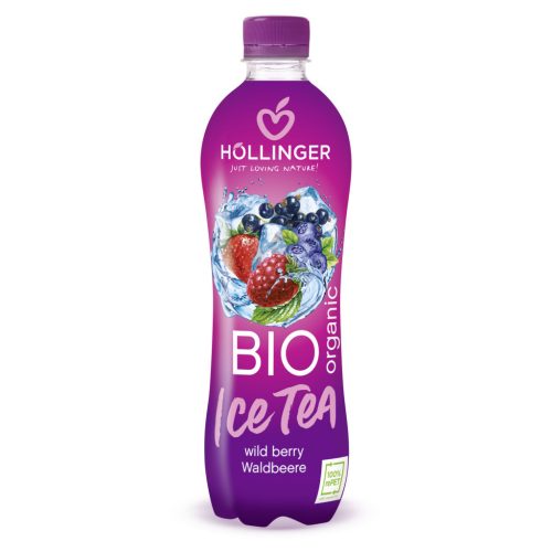 Höllinger bio erdei gyümölcsös ice tea 500 ml