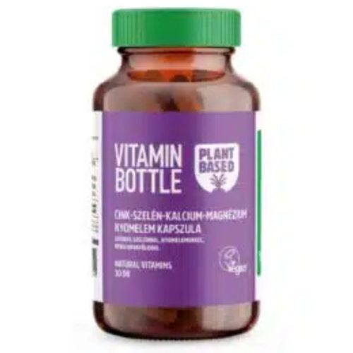 Vitamin Bottle cink-szelén-kalcium-magnézium kapszula 30 db