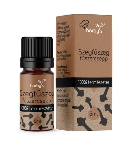 Herbys szegfűszeg fűszercsepp 5 ml