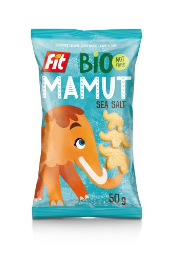 Fit bio mamut extrudált gluténmentes snack sós ízű 50 g