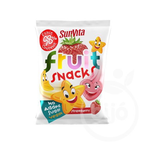 Sunvita fruit snacks eper 20 g