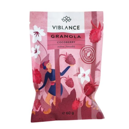 Viblance granola málnával és kesudióval 60 g