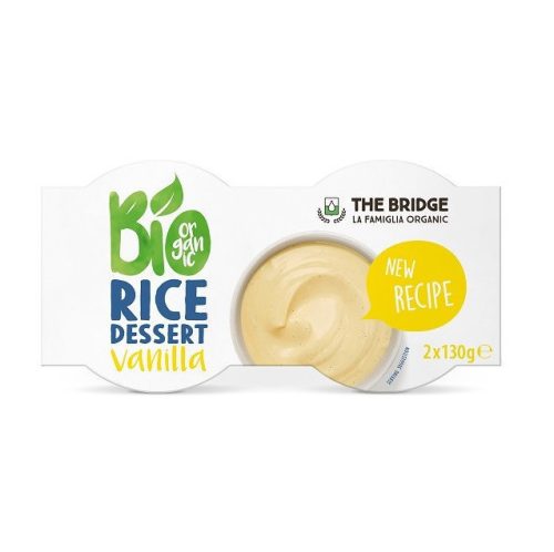 The Bridge bio rizs desszert vanília 2x130g 260 g