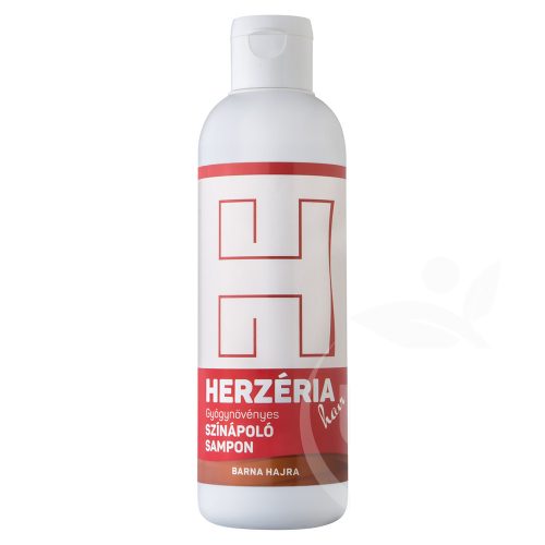 Herzéria hair gyógynövényes színápoló sampon barna hajra 200 ml