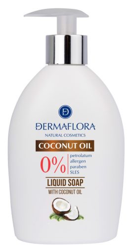 Dermaflora 0% folyékony szappan kókuszolaj 400 ml