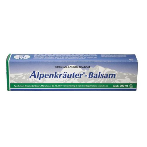 Alpenkrauter alpesi gyógynövény balzsam 200 ml