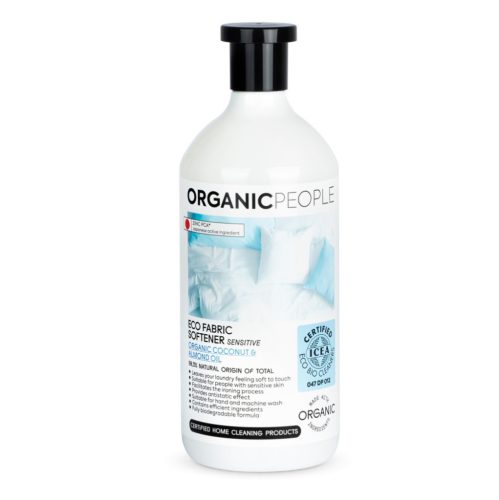 Organic People öko szenzitív öblítő bio kókusszal és mandulaolajjal 1000 ml