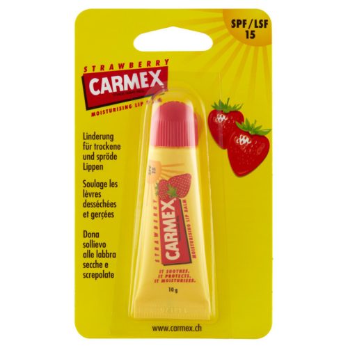 Carmex ajakápoló tubusos epres 10 g