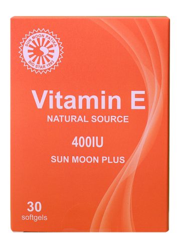 Sun Moon e-vitamin lágyzselatin kapszula emelt hatóanyag 400IU 30 db