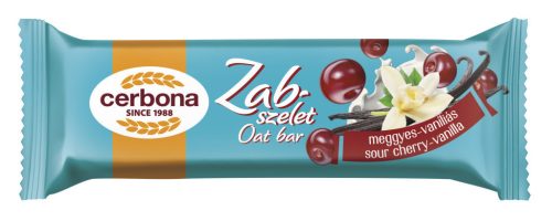 Cerbona zabszelet meggy-vanília 40 g