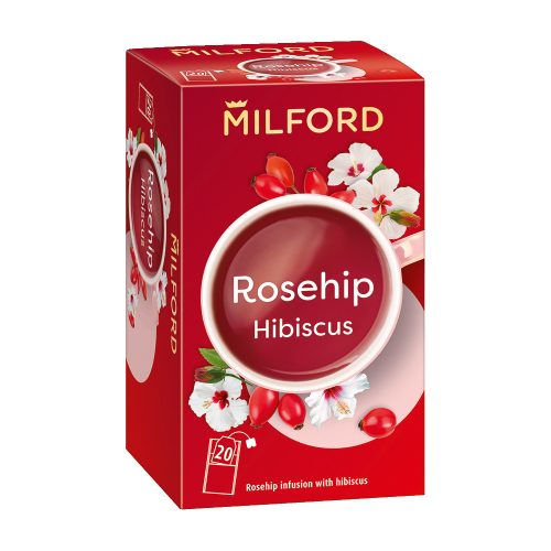 Milford csipkebogyó hibiszkusszal gyümölcstea 20x2,25g 45 g