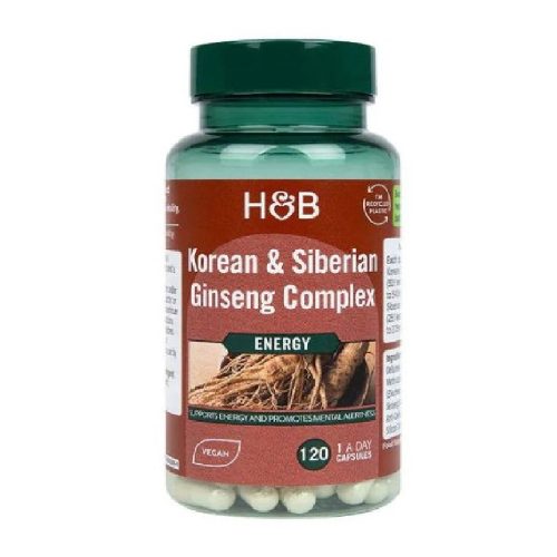 H&B ginseng komplex kapszula 120 db