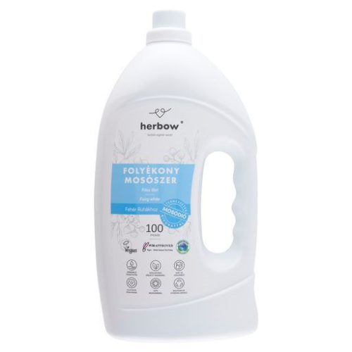 Herbow folyékony mosószer fehér ruhákhoz fairy white 3000 ml