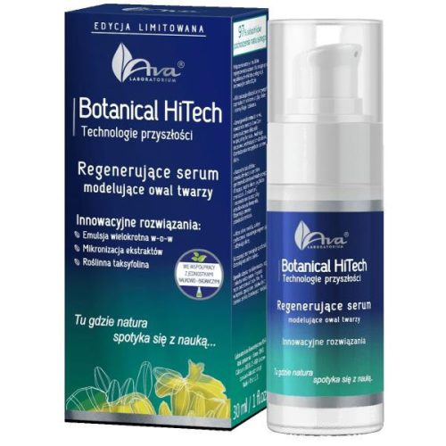 Ava botanical hitech bőrfiatalító hatású ráncfeltöltő és arckontúrjavító anti-aging arcszérum 30 ml