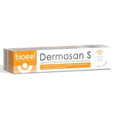 Bioeel dermosan s (sulfur10%) kénes kenőcs 70 g