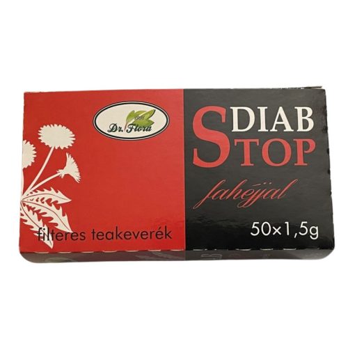 Dr.flóra diab stop tea fahéjjal 50x1,5g 75 g