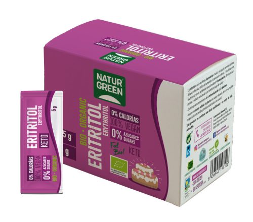 Naturgreen bio eritrit tasakos 52x5g 270 g