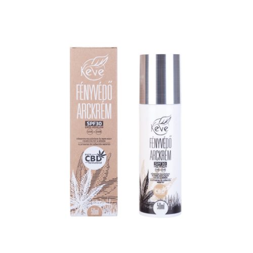 Keve cbd fényvédő arckrém 50 ml