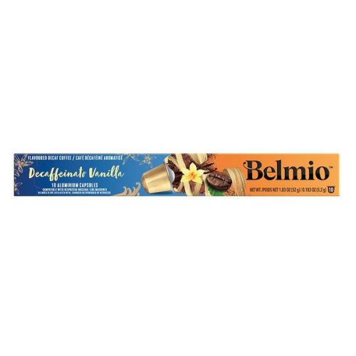 Belmio kávékapszula koffeinmentes vanilla nespresso kompatibilis 10 db