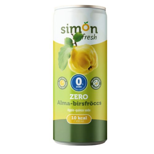 Simon gyümölcs fresh alma-birsfröccs szénsavas üditőital 330 ml