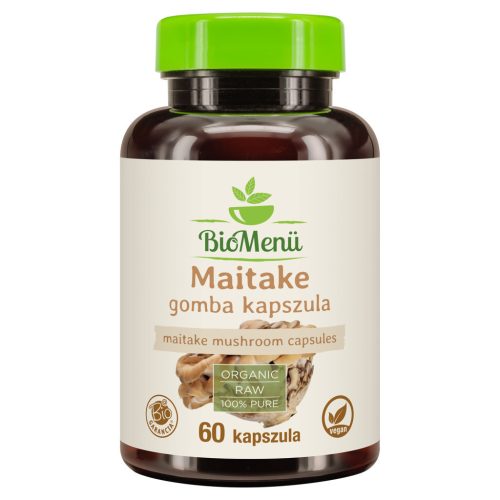 BioMenü bio maitake gomba kapszula 60 db