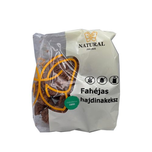 Natural gluténmentes hajdina keksz fahéjas 150 g