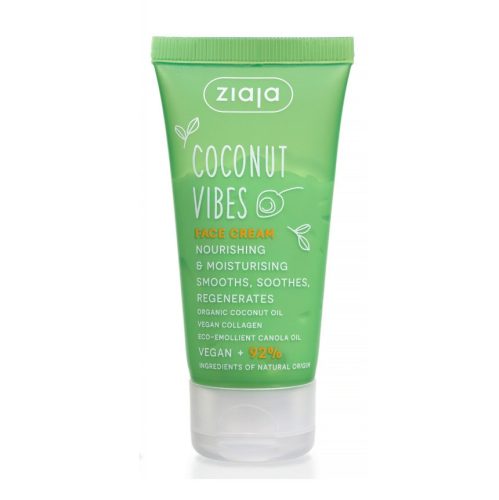 Ziaja coconut vibes arckrém 50 ml