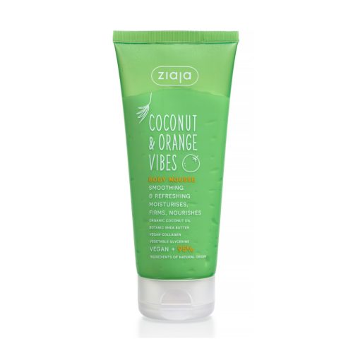 Ziaja coconut vibes bőrradír és testápoló hab 270 ml