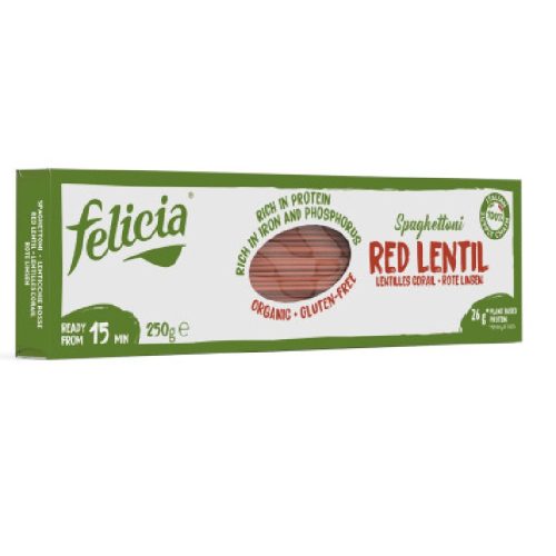 Felicia bio gluténmentes tészta csicseriborsó spagetti 250 g