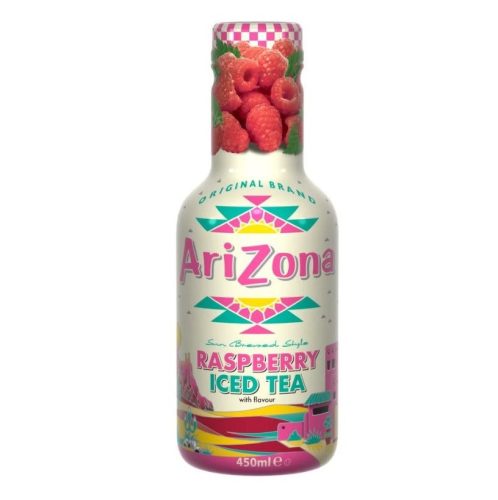 Arizona fekete tea málna 450 ml