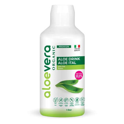 Alveola aloe vera organic prémium ital rostos 1000 ml