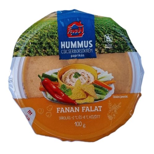 Bezula hummus csicseriborsó krém sült paprikás 100 g