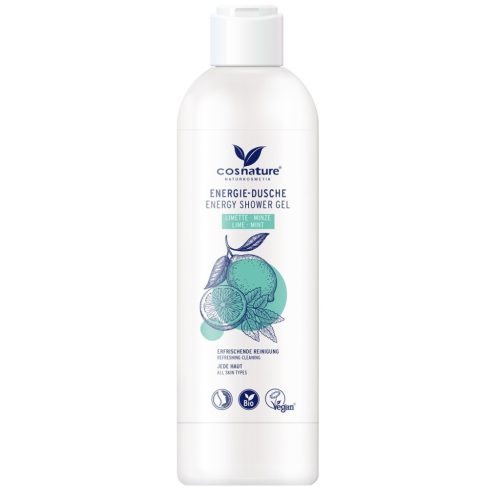 Cosnature tusfürdő gél lime-mal és mentával 250 ml