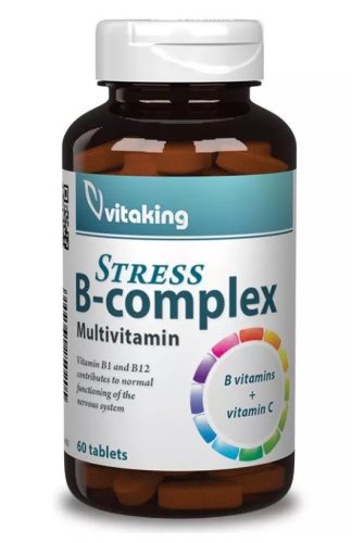 Vitaking Stress B-complex + C500 +B1 (60) tabletta