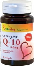 Vitaking Q-10 Coenzym 100mg (30) lágykapszula