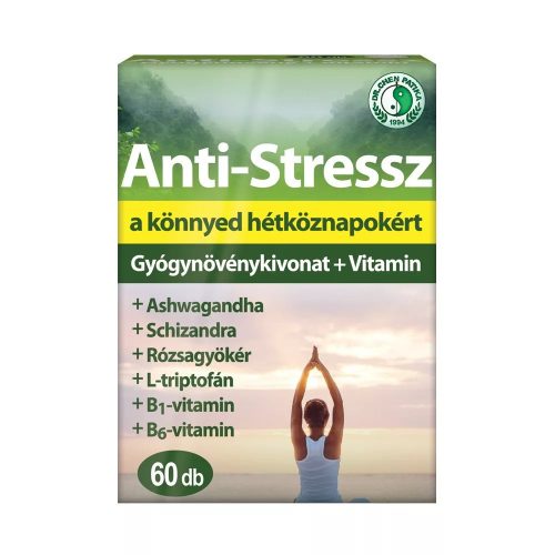 Dr. Chen Anti-Stressz gyógynövény + vitamin 60db kapszula