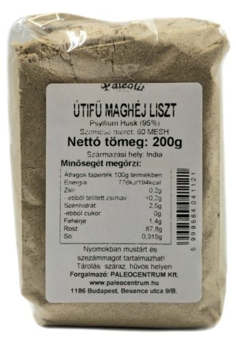 Paleolit Útifű maghéj liszt 200g Psyllium Husk