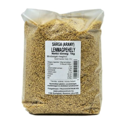 Paleolit Sárga (arany) lenmagpehely 1kg