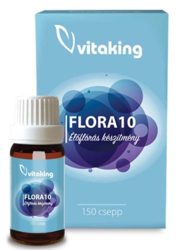 Vitaking FLORA10 6ml (150 csepp) élőflórás készítmény